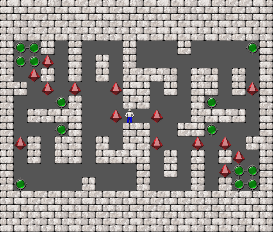 Sokoban Learning Sokoban level 15